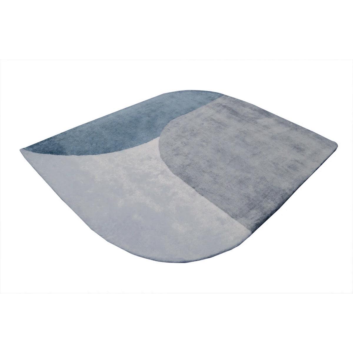 Hand Tufted Viscose Area Rug For Garden Yoga Mat  WK-788