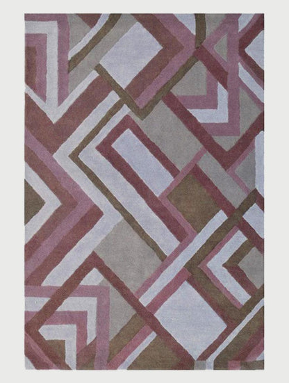 Natural Viscose Rug Hand Tufted For Living Room WK-795