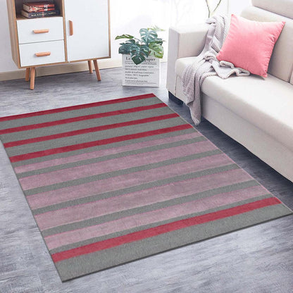 Hand Tufted Wool Viscose Rug For Bedroom Yoga Mat WK-800