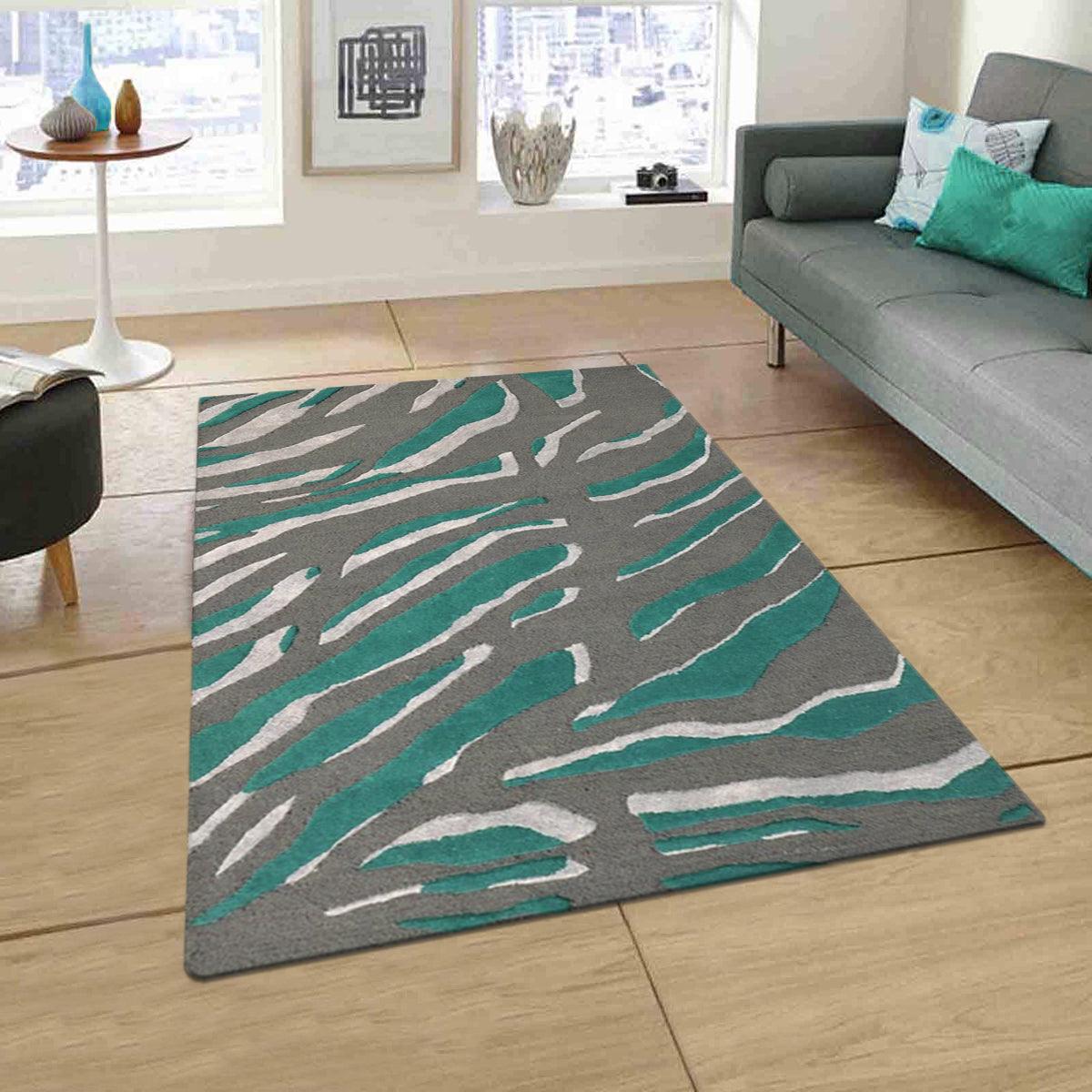 Hand Tufted Wool Rug For Living Room WK-802