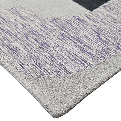 Modern Hand Tufted Wool Viscose Rug For Living Room WK-803