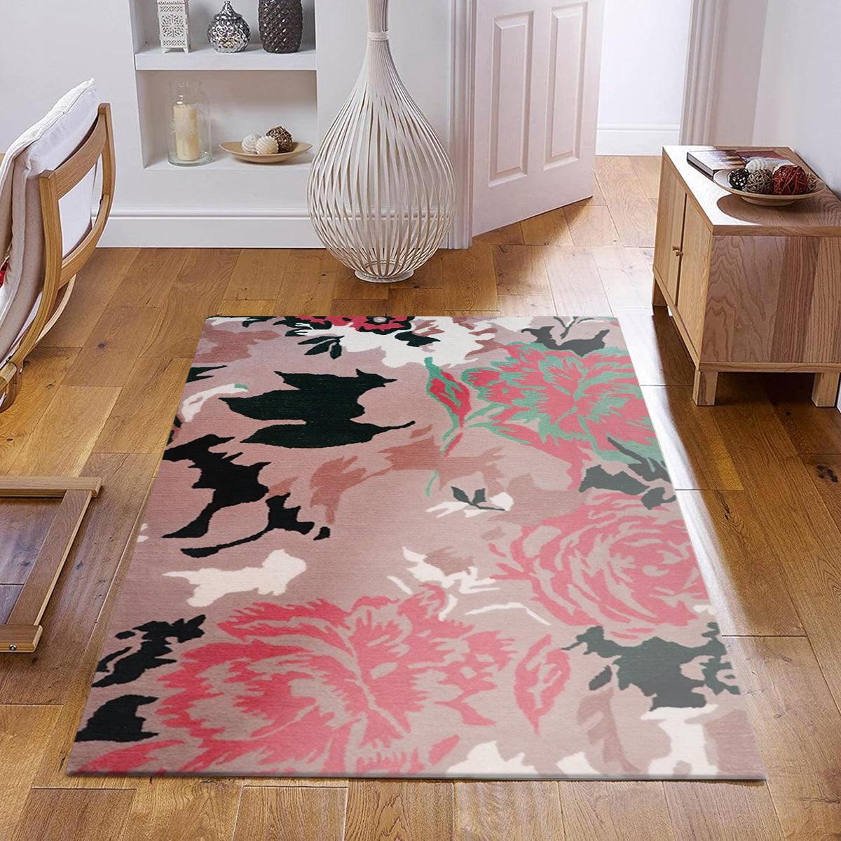 Hand Tufted Wool Rug For Yoga Mat WK-820