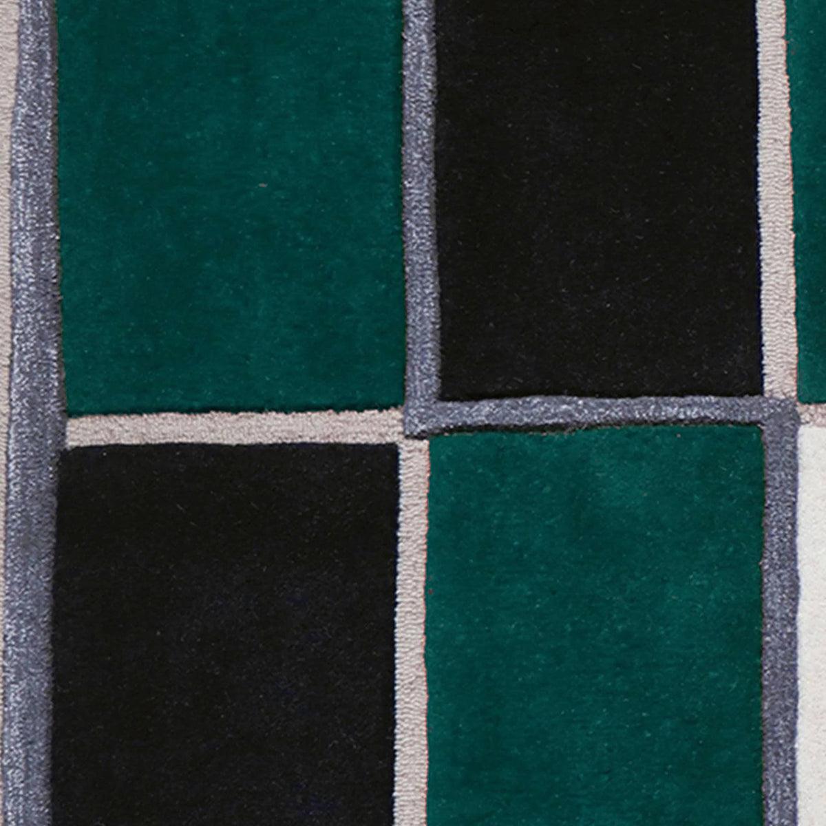 Hand Tufted Wool Viscose Area Rug For Bedroom WK-822