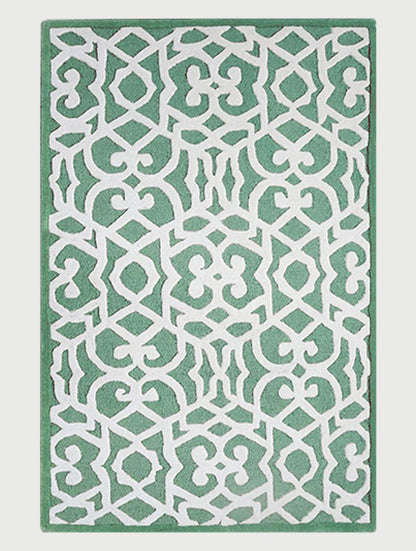 Hand Tufted Wool Rug For Yoga Mat WK-824