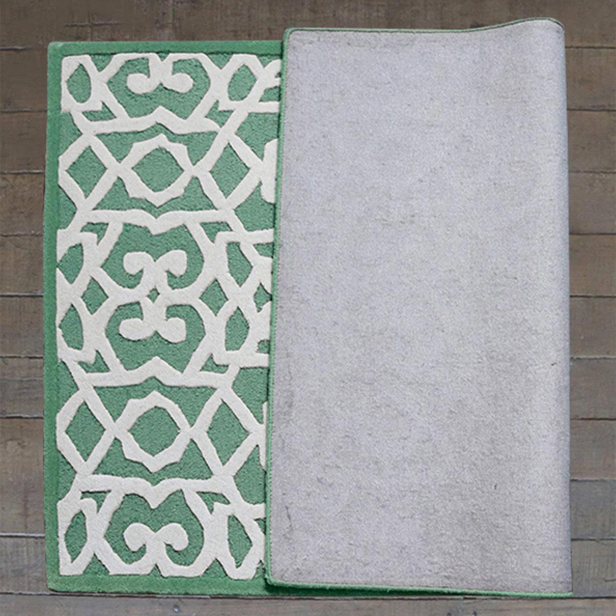 Hand Tufted Wool Rug For Yoga Mat WK-824