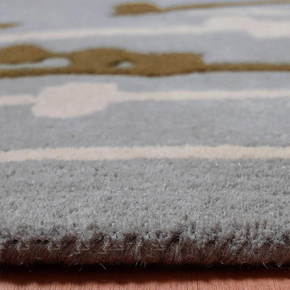 Hand Tufted Wool Rug For Living Room WK-825