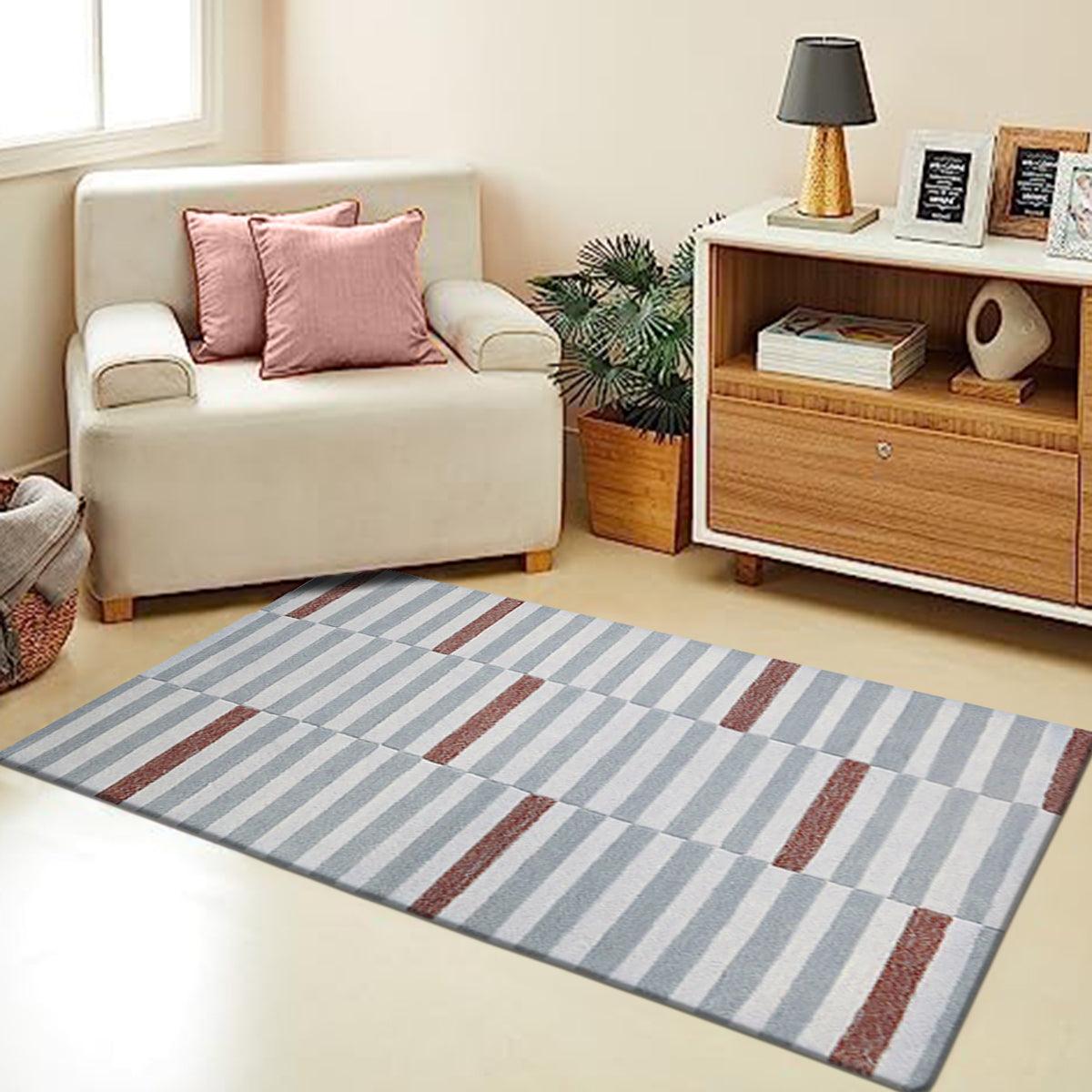 Natural Wool Rug Hand Tufted For Living Room WK-827