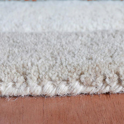 Natural Wool Rug Hand Tufted For Living Room WK-827