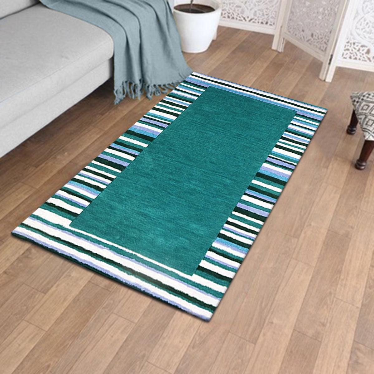 Hand Tufted Wool Area Rug For Bedroom WK-832