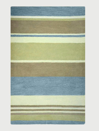 Natural Wool Silk Rug Hand Tufted For Living Room WK-837