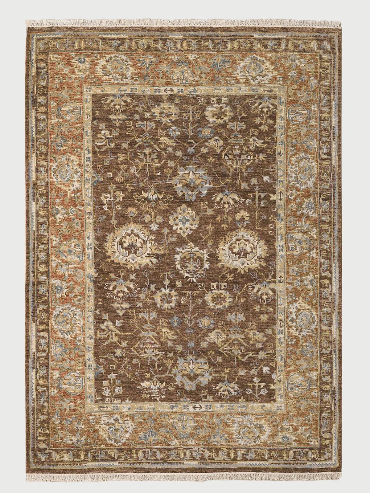 Hand Knoted Wool Rug For Living Room WK-840