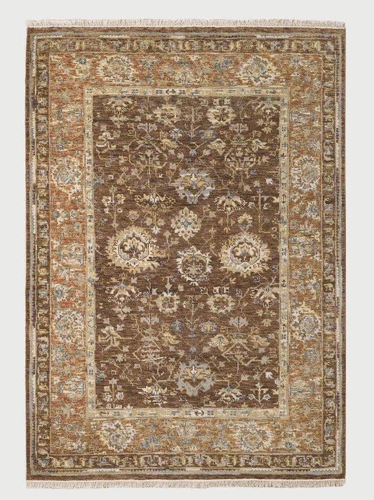 Hand Knoted Wool Rug For Living Room WK-840