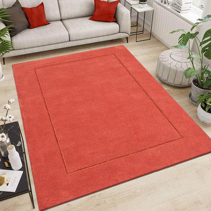 Natural Wool Rug Hand Tufted For Hall Patio WK-851