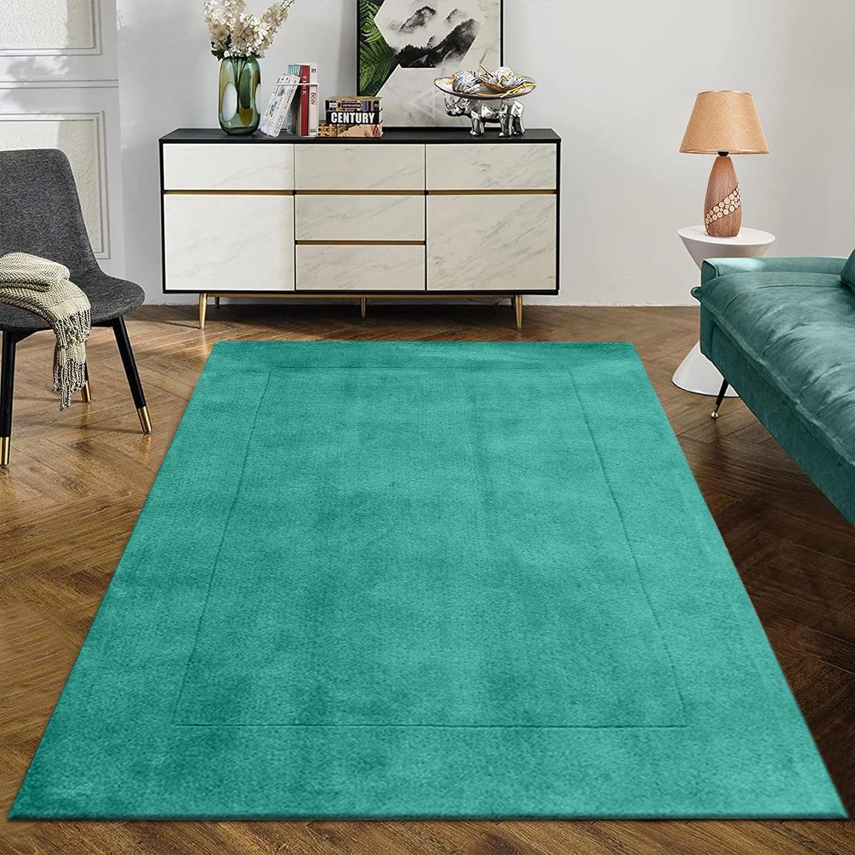 Hand Tufted Viscose Rug For Bedroom WK-854