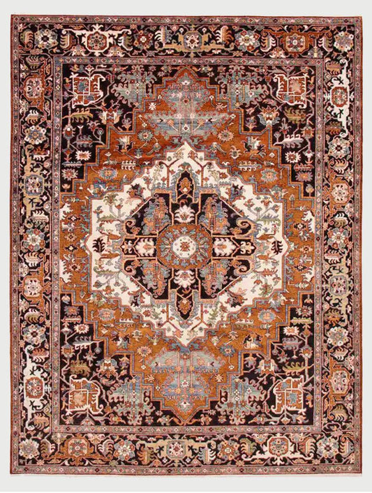 Hand Knotted Wool Kilim Carpet For Yoga Mat WK-622