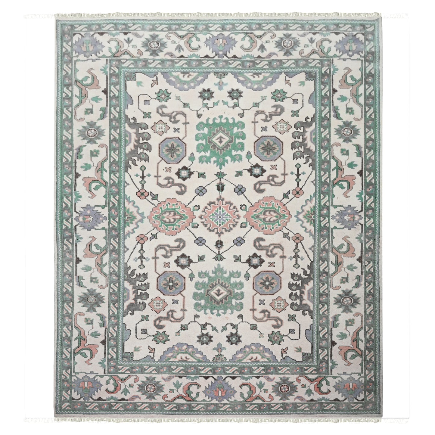 Indian Hand Knotted Entrance Patio Area Rug