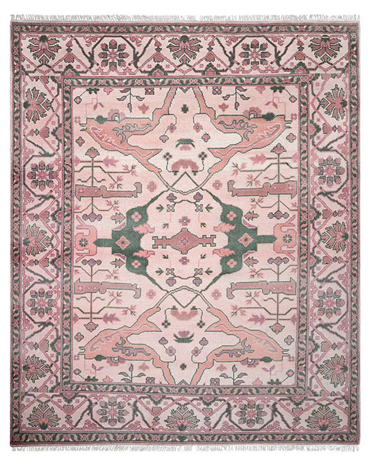 Multicolor Traditional Turkish Wool Kitchen Rug