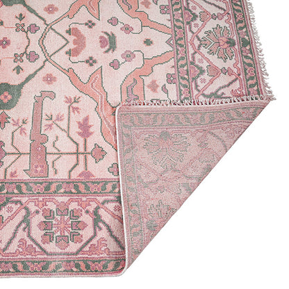 Multicolor Traditional Turkish Wool Kitchen Rug