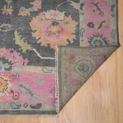 Eco Friendly Multicolor Farmhouse Handmade Wool Rugs Z-49