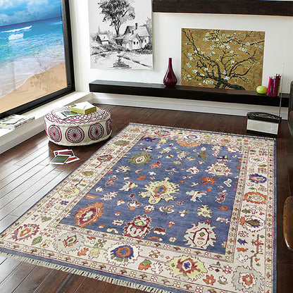 Eco Friendly Multicolor Farmhouse Beautiful Handmade Wool Rug Z-64