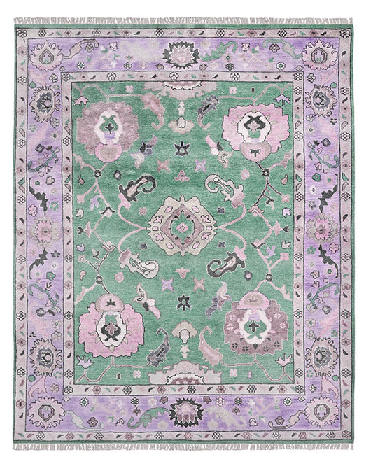 Eco Friendly Multicolor Farmhouse Beautiful Handmade Wool Rug Z-67