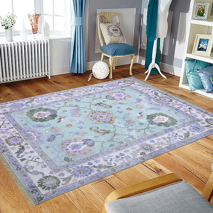 Eco Friendly Multicolor Farmhouse Beautiful Handmade Wool Rug Z-68