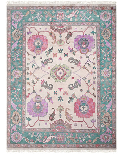 Multicolor Farmhouse Beautiful Handmade Wool Rug Z-78