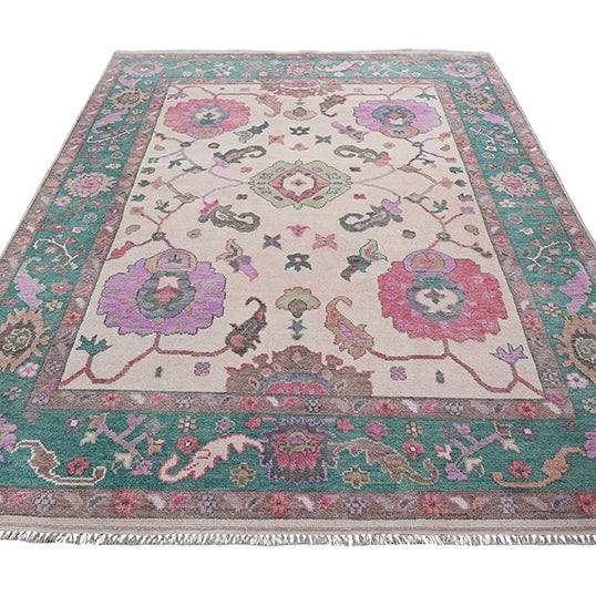 Multicolor Farmhouse Beautiful Handmade Wool Rug Z-78