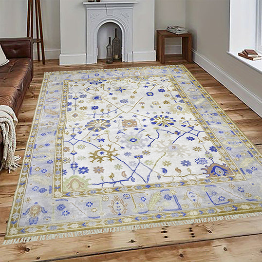 Multicolor Farmhouse Beautiful Handmade Wool Rug Z-90