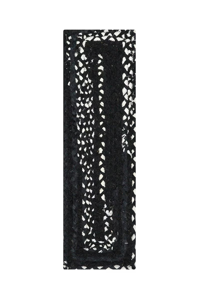 Handmade Braided Chindi Cotton Stair Treads, Custom Size