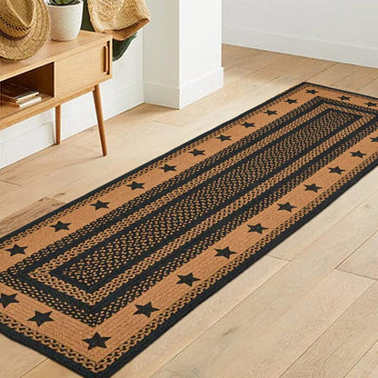 Hand Braided Sea House Yellow Jute Rugs