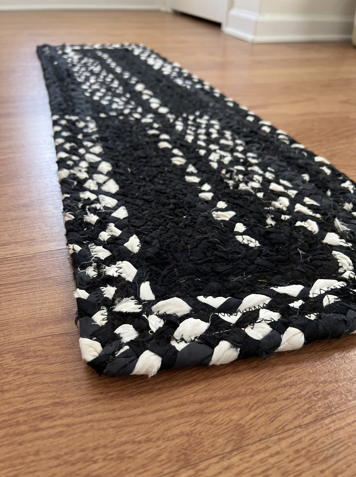 Handmade Braided Chindi Cotton Stair Treads, Custom Size
