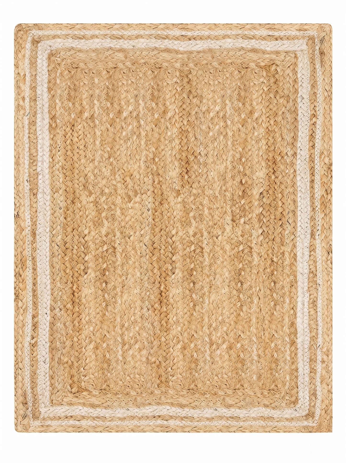 Handwoven Braided Jute Stair Treads Set – Boho Farmhouse Rug